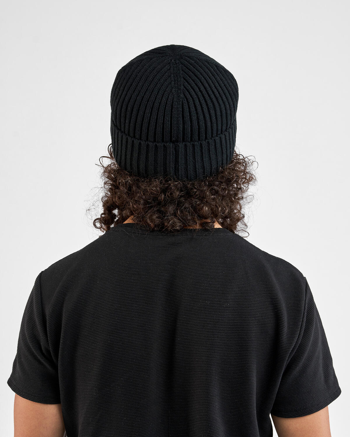 Dime Cursive Rib Beanie | DIMEFA2528BLK | AFEW STORE